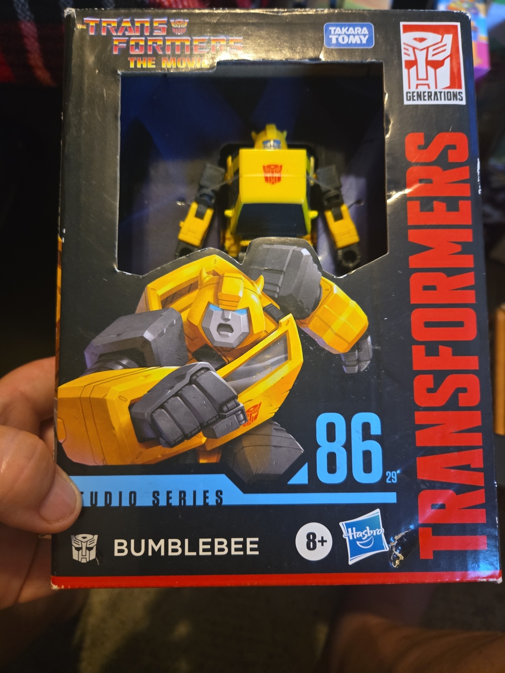 Transformers Generations Studio Series Bumblebee Kids Toy - Yellow